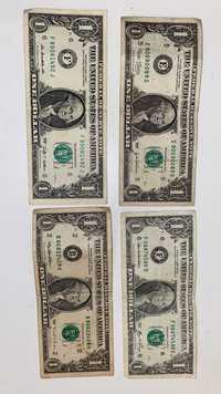 Bancnote 1 dolar 1995.2003.2006,2009