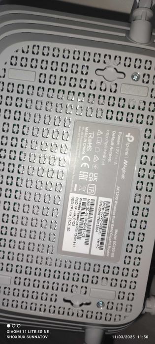 Wifi router TP-LINK EC220-G5 4 ta shoxli