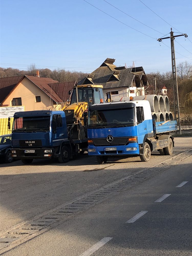 Mercedes Atego Basculabil 3 părți , an 2001