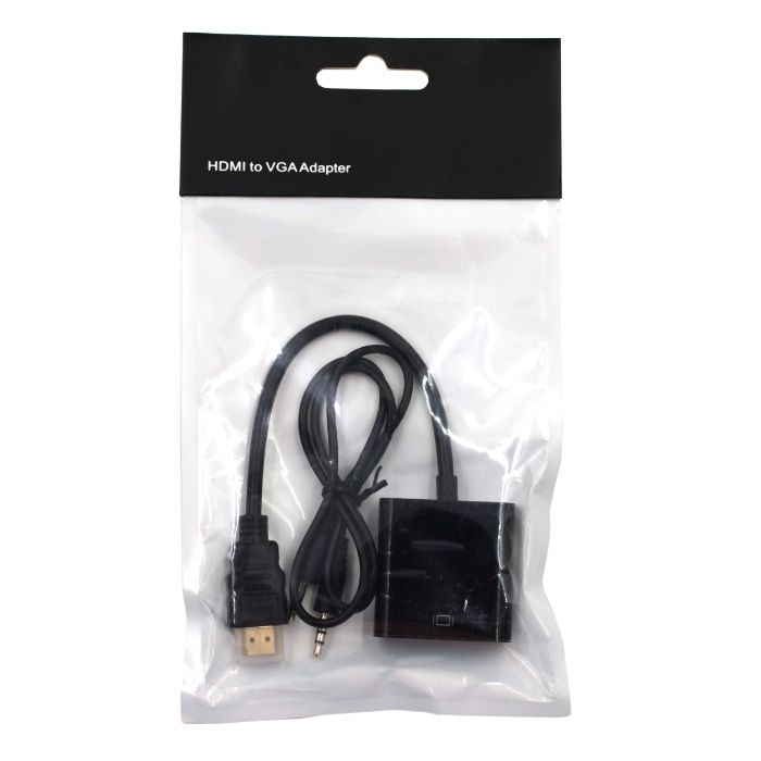 Переходник (адаптер, конвертер) HDMI to VGA