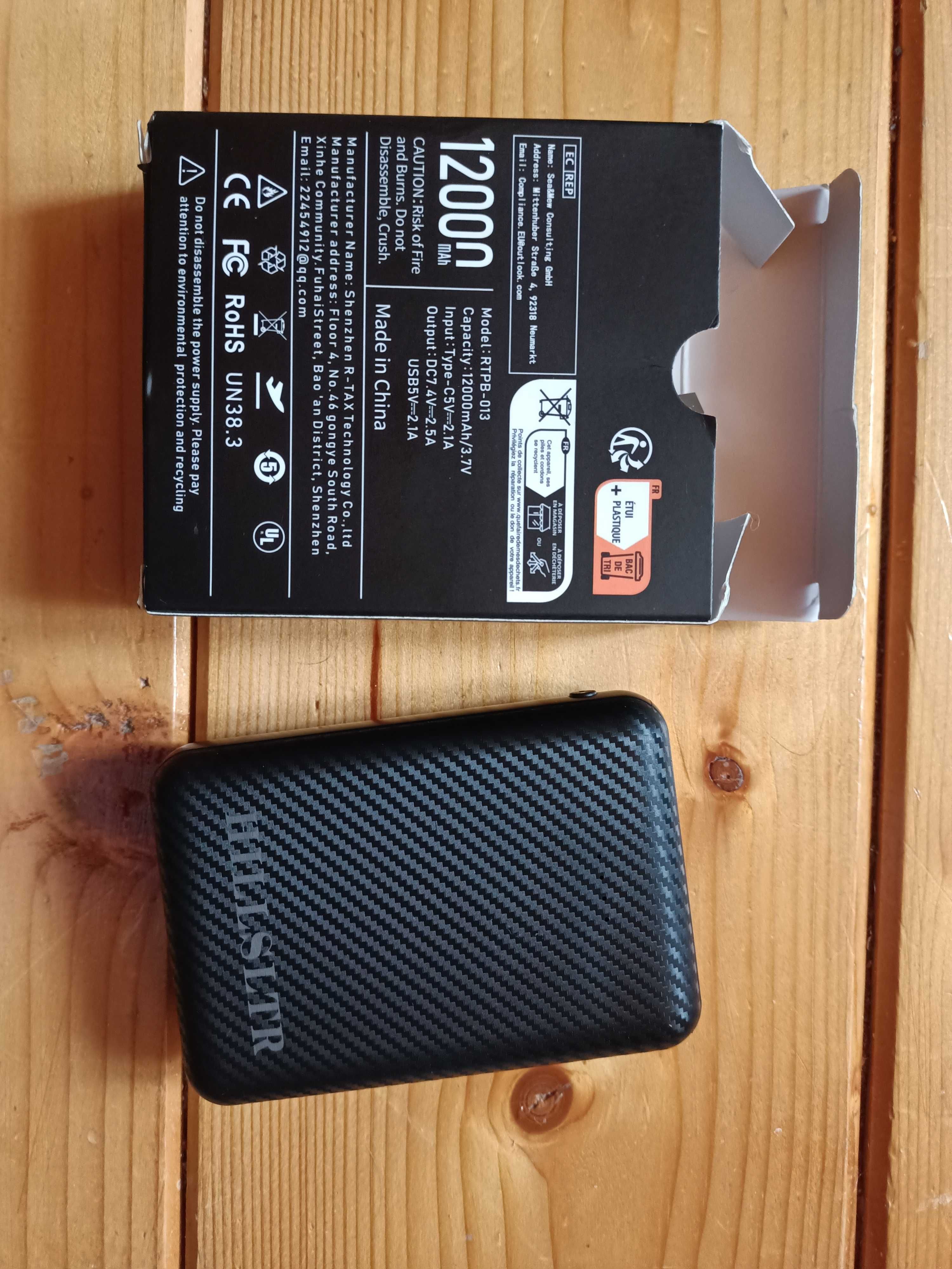 Vesta incalzita L, acumulator 12000 mAh