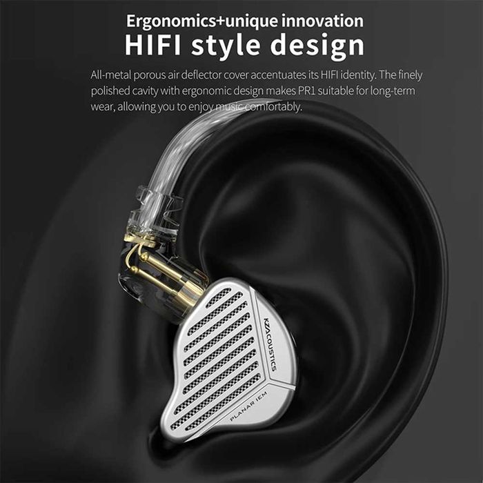 Нови- неотваряни KZ-PR1 13.2mm Planar Magnetic Driver тип iem