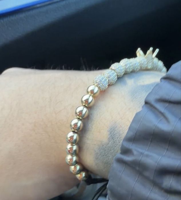 Vand bratara aur 14k pe snur