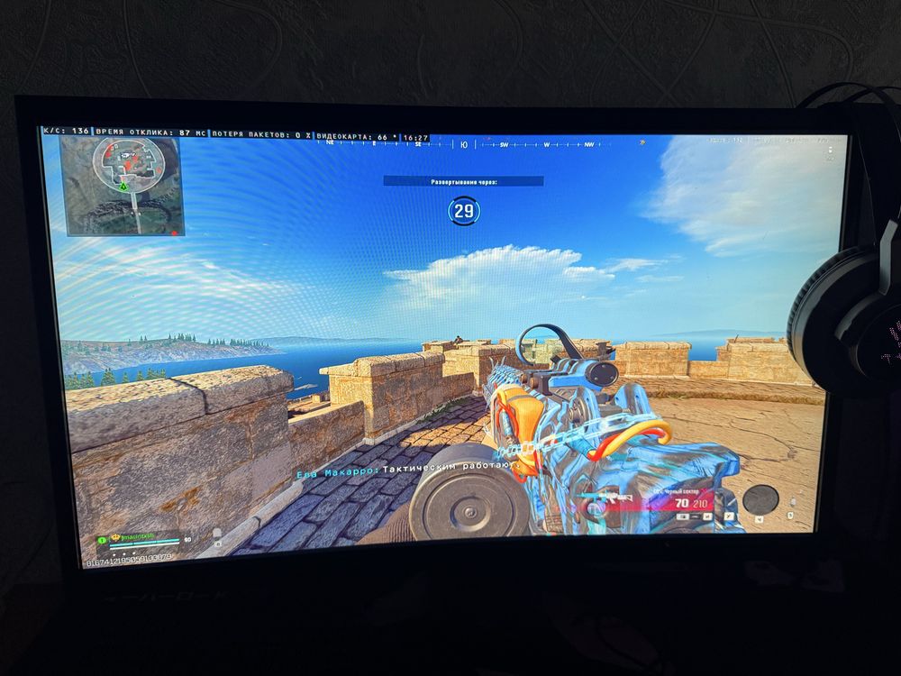 Игровой ПК + монитор + периферия | CS2 200+ FPS | Warzone 120 FPS
