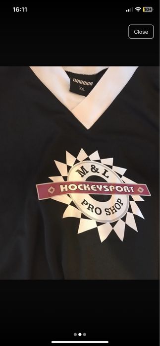 Hockey shirt Warriors. bluza XXL