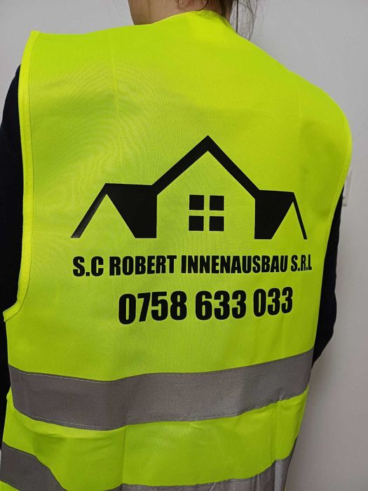 Veste de lucru personalizate / Veste reflectorizante personalizate
