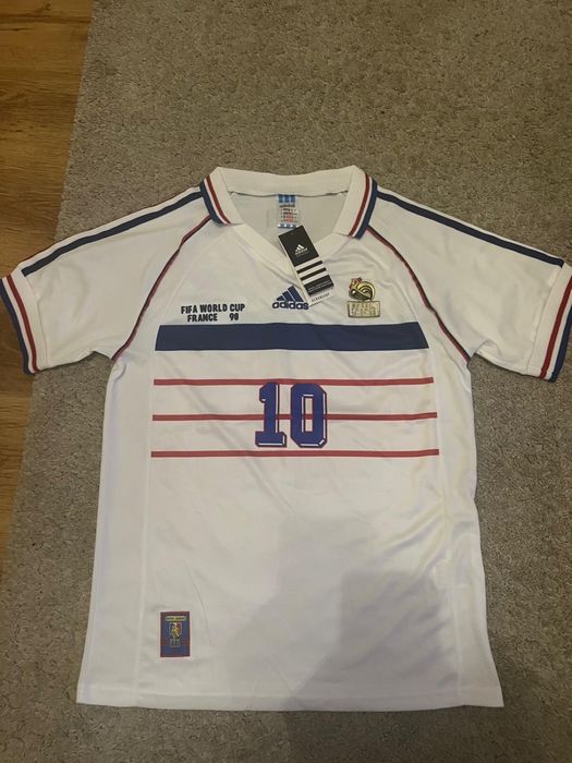 tricou Zidane Retro Worldcup