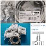 Patchcablu Cat.6 ecranat RJ45 gri 5,0 M  Schrack