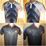 Мъжки тениски с яка Nike/Adidas Barcelona/Real M. - тип Lacoste