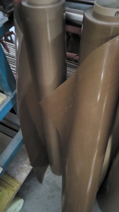 Тефлон с клеем и без клея, антипригарная ткань