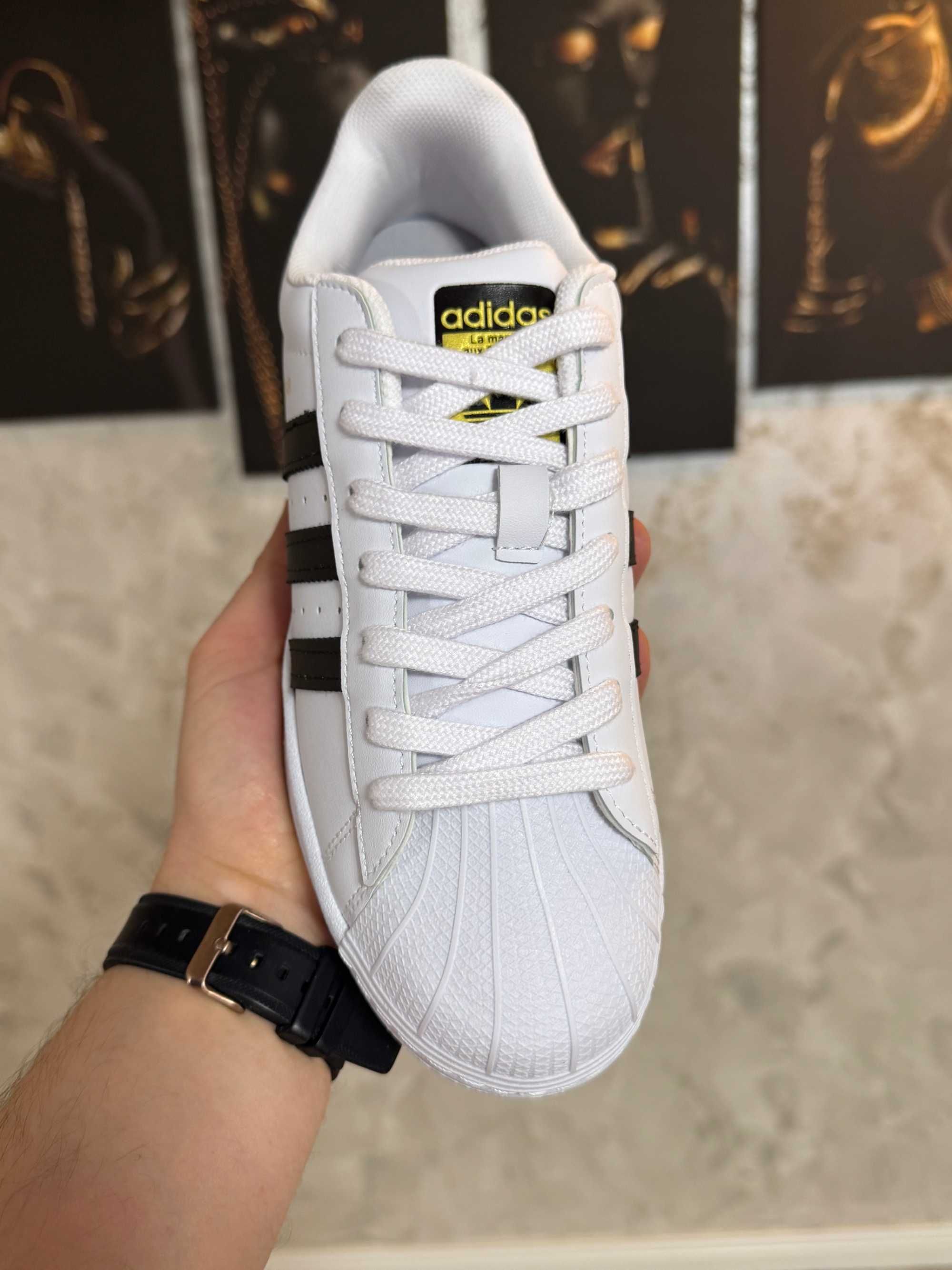 Adidasi Barbati Adidas Superstar 2 White & Black!