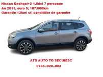 Nissan Qashqai 1.5dci 7locuri, scaune incalzite, navi