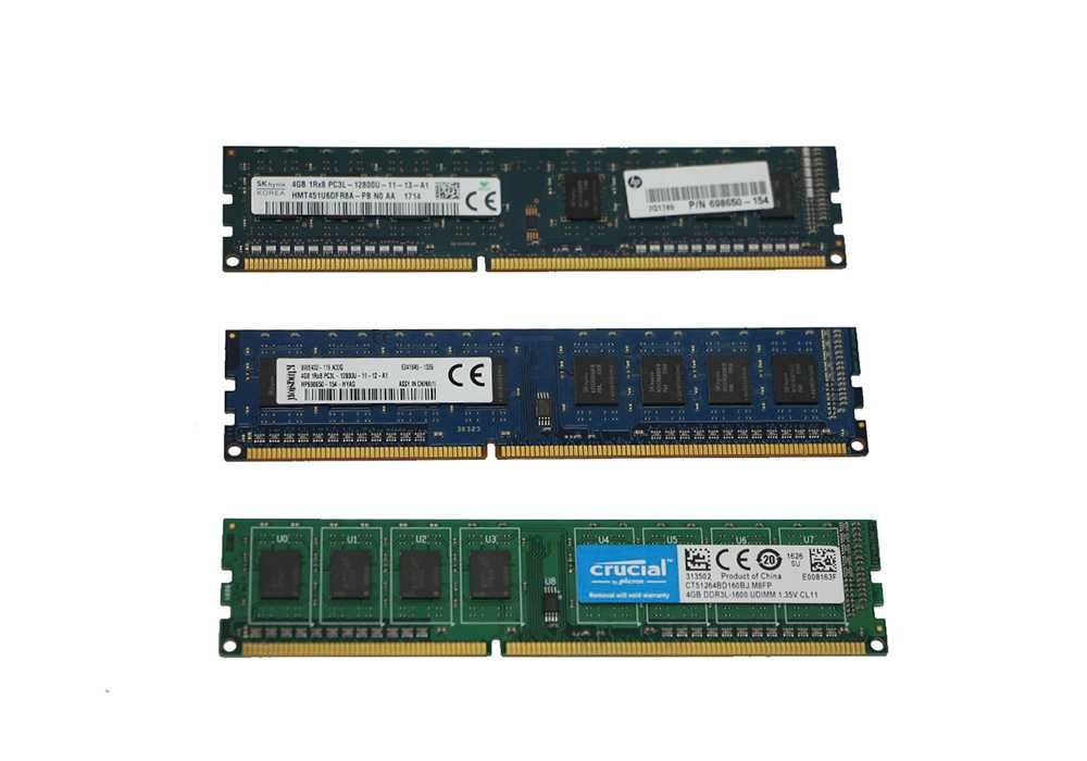 Оперативная память Mix Brand 4Gb DDR3L 1600 MHz