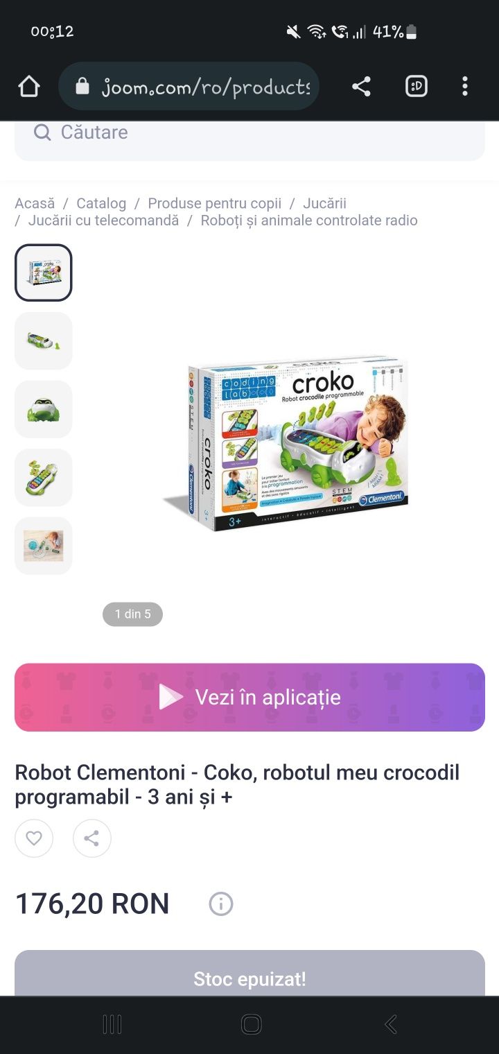 Primul meu robot de codare coko clementoni