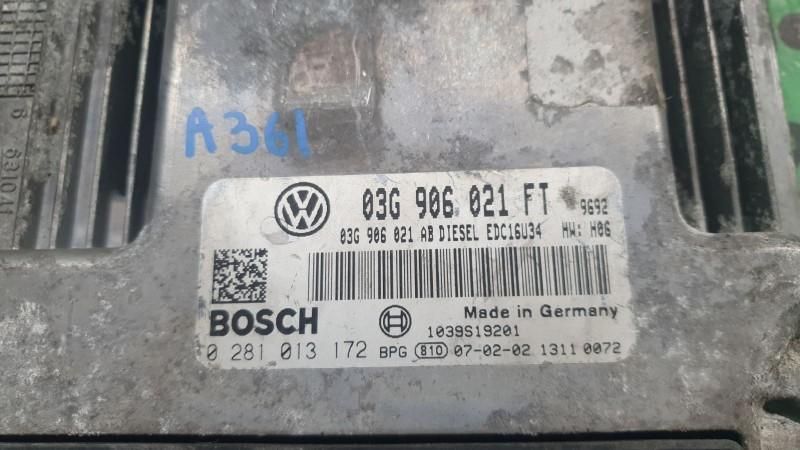 Calculator ecu Volkswagen EOS 2008-2015 0281013172