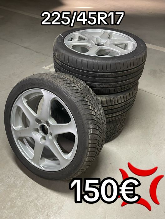 Jante+anvelope 225/45R17