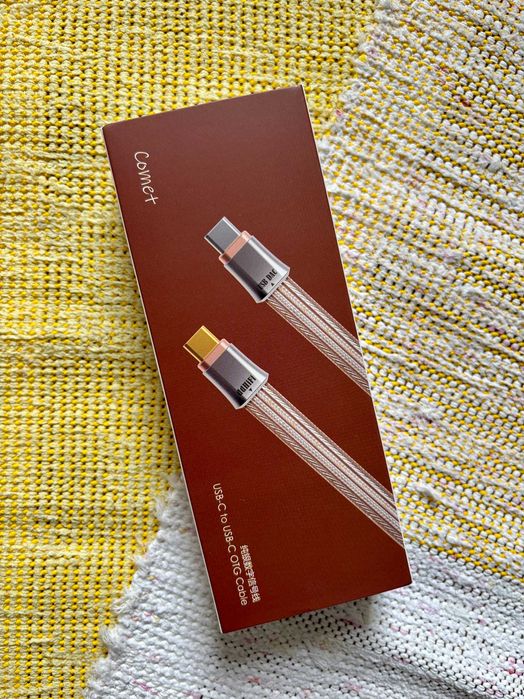 DD ddHiFi TC19BC (Comet) Cablu Silver USB-B to USB-C OTG Digital, 95cm