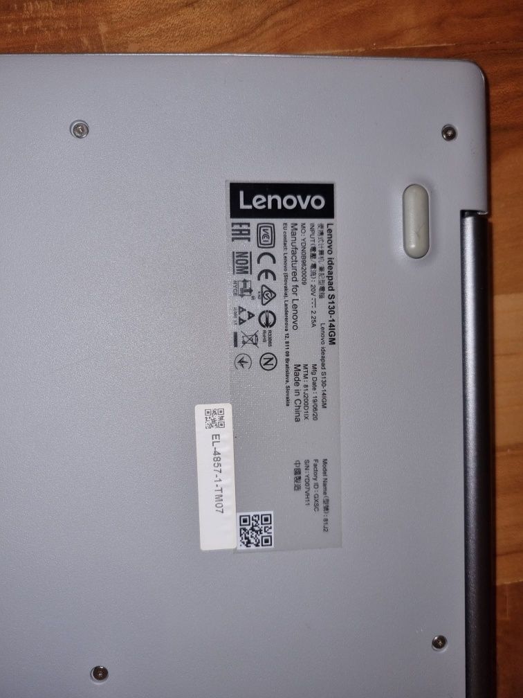 Laptop Lenovo Ideapad