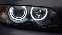 Kit inele Angel Eyes Cotton LED BMW Seria 3 E46 Facelift Xenon 131mmX4