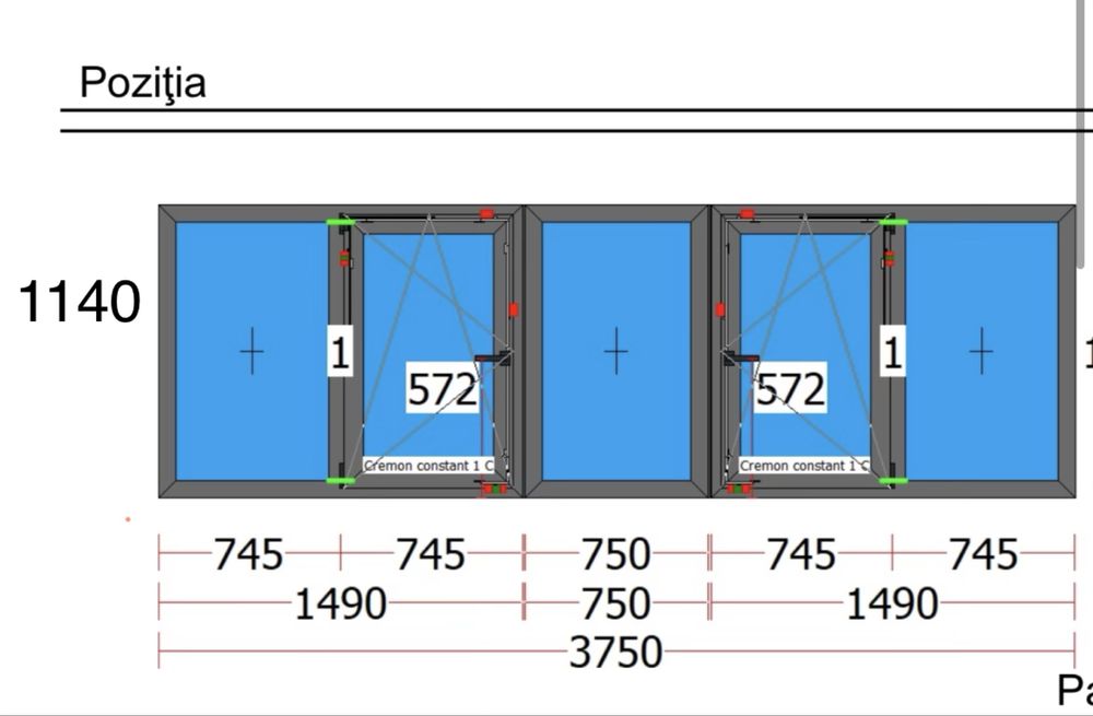 Termopane balcon noi Ramplast