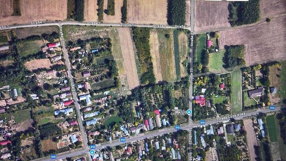 Teren de vanzare casa Cuza Voda Calarasii Vechi jud Calarasi 800 mp