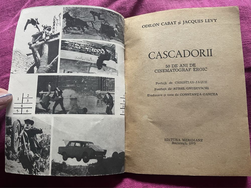 Cartea “ Cascadorii” ( 1975 )