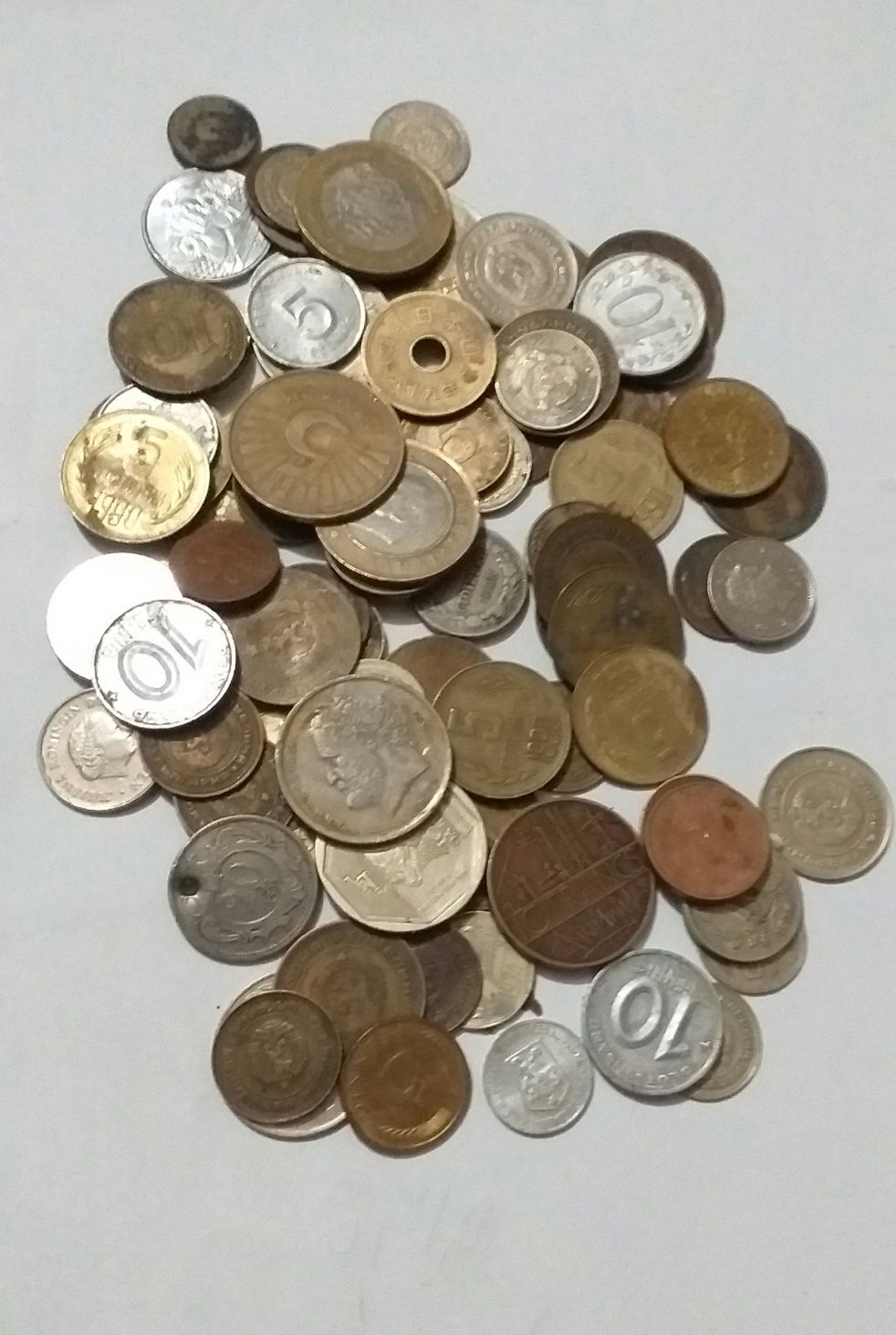 Лот монети-100бр.
