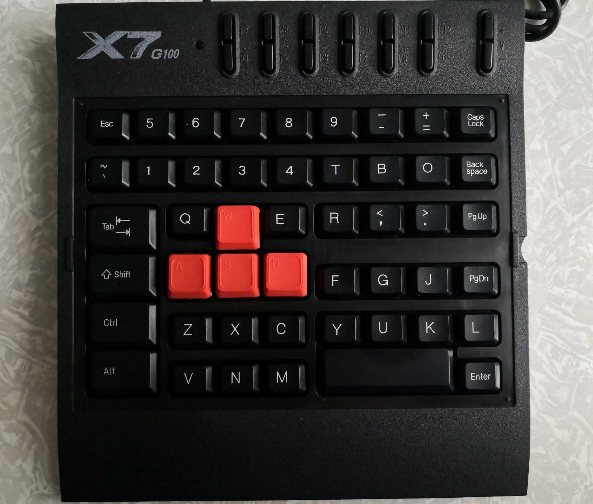 Игровая клавиатура (блок) A4Tech X7-G100.