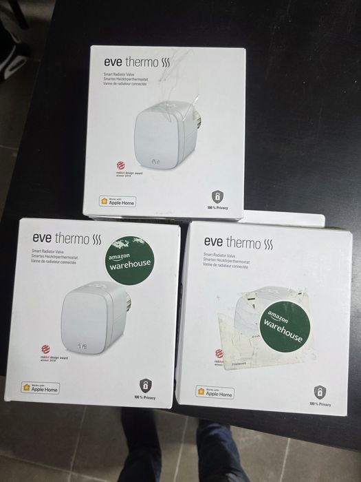 3 x Thermostat Smart EVE Radiator