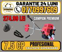 Motocoasa Benzina 7,5CP CAMPION Motocositoare complet echipata PREMIUM