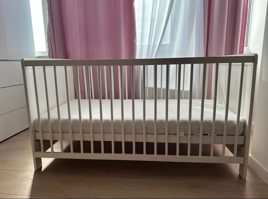 Pătuț lemn 140 x 70 cm