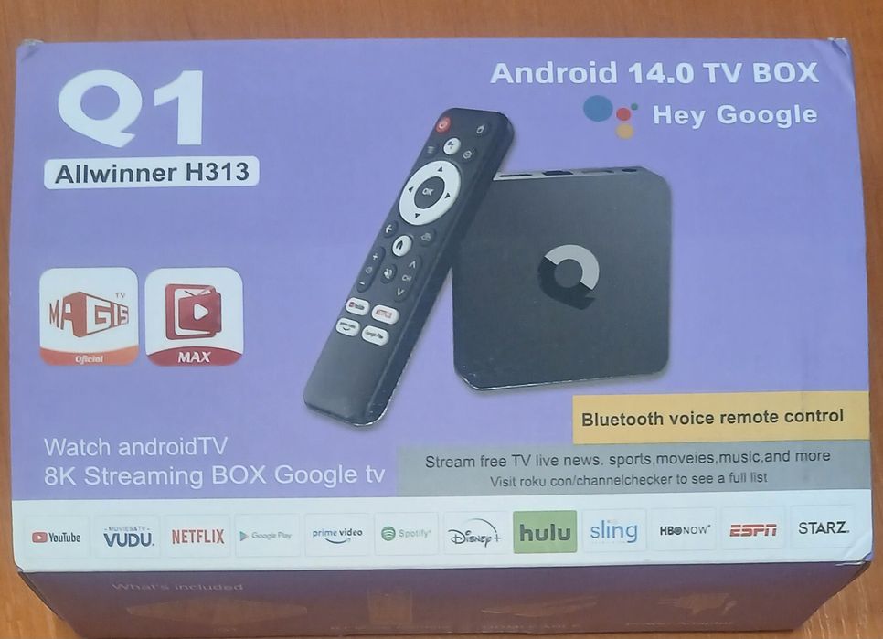 Android Tv Box 8 gb / 128 GB