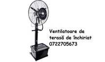Ventilatoare de terasa cu apa