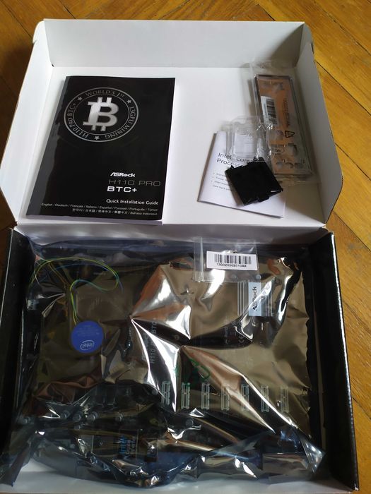 placa baza Asrock H110 pro BTC+, I3 gen 7, 2x4GB DDR4