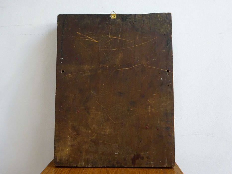 Icoana pictata pe lemn, Maica Domnului cu Pruncul, de Altar, Veche