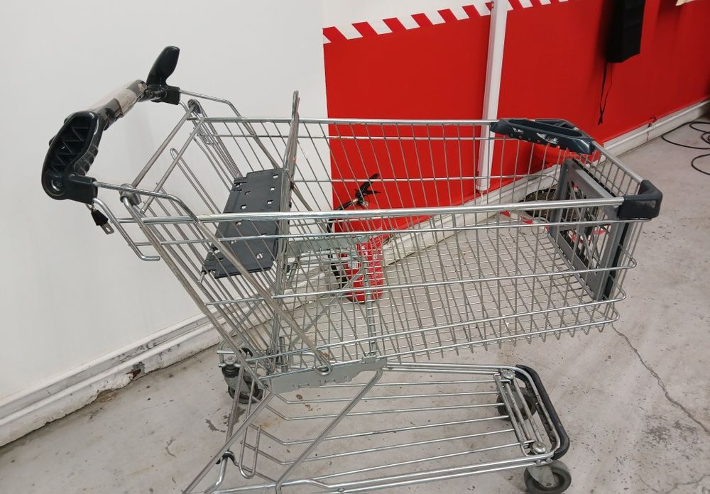 Метална количка платформа