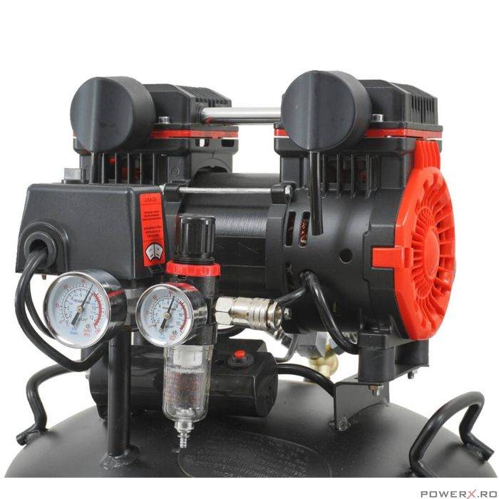 Compresor de aer, 2CP 230V 120 L/min 8 bari, capacitate rezervor 38