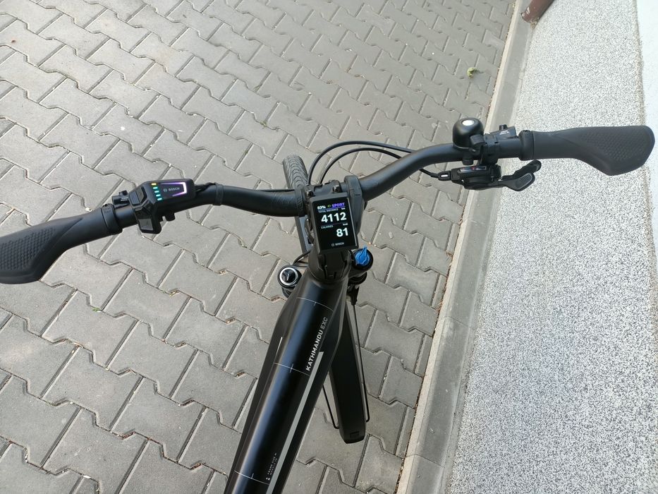 Bicicleta electrică CUBE KATHMANDU HYBRID EXC 750 GREY SILVER 2023