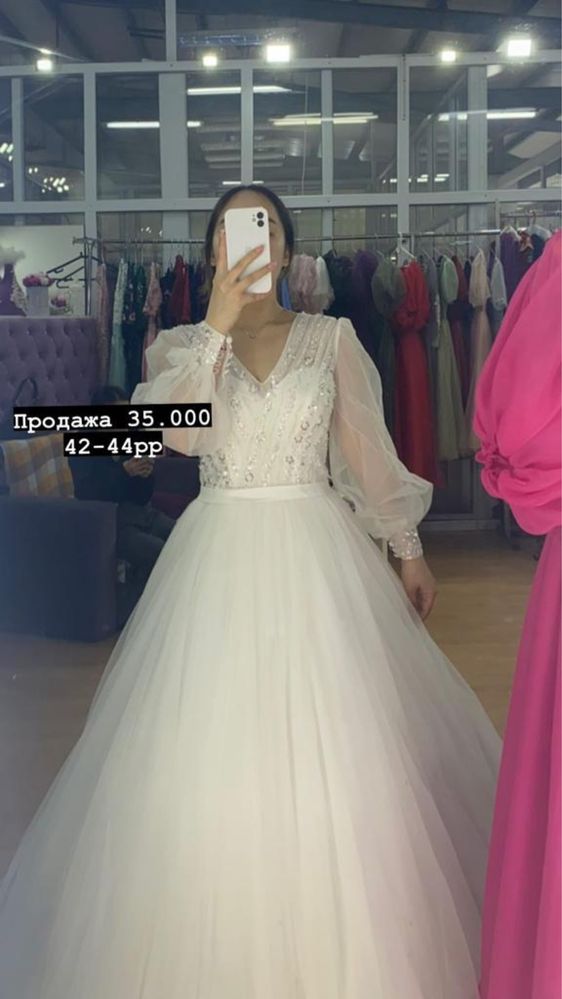 Свадебные платья 10.000тг