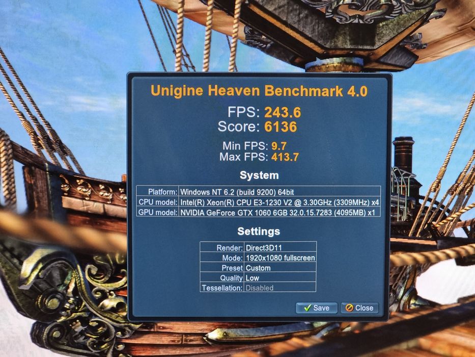 Fortnite Геймърски Компютър/I7 3770/16GB/SSD-128+1TB/GTX 1060 6GB