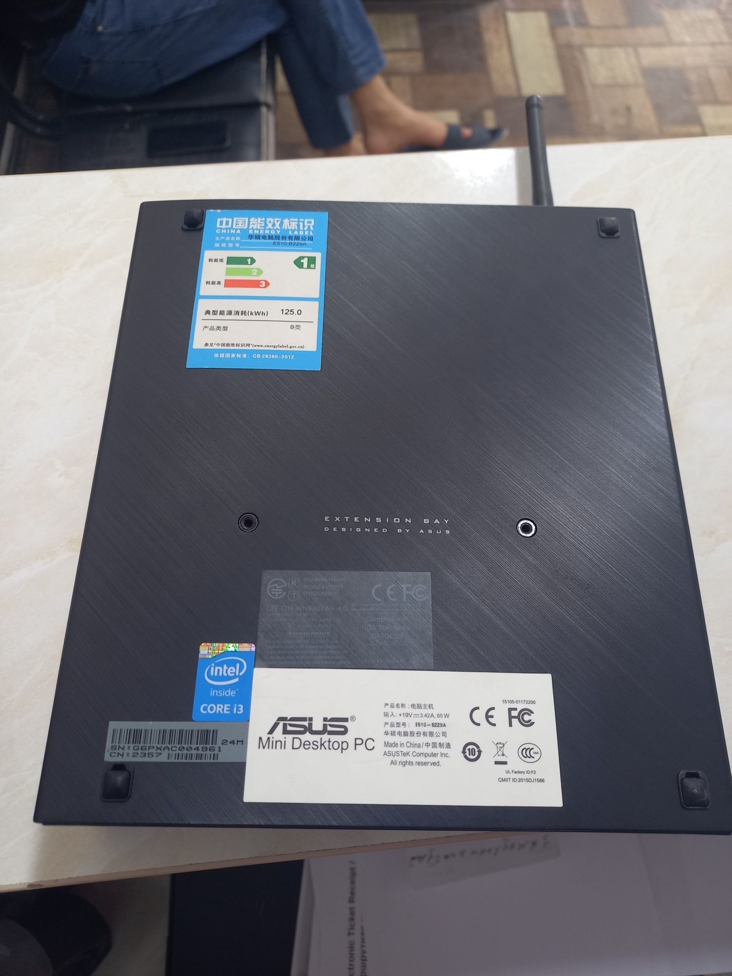 Core i3-4160T 3.10 Ghz.