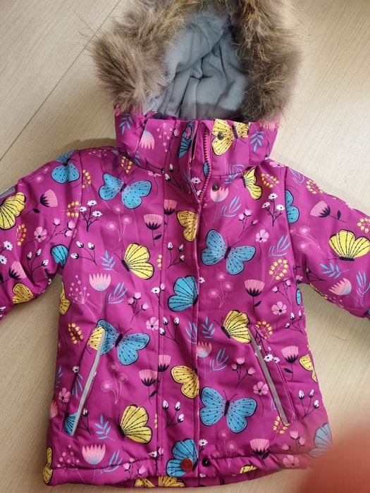 Детский зимний комбинезон и куртка