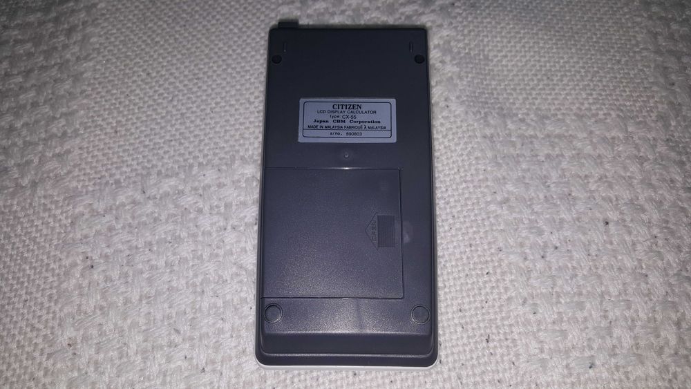 Calculator portabil cu imprimata integrata Citizen CX55 (Japan)