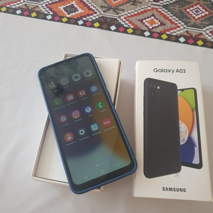 Samsung galaxy A 03, 64 Gb в идеальном состоянии