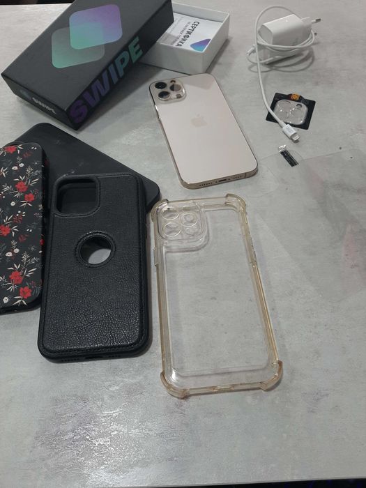 iPhone 12 Pro Max 128GB,Пълен комплект + Подаръци