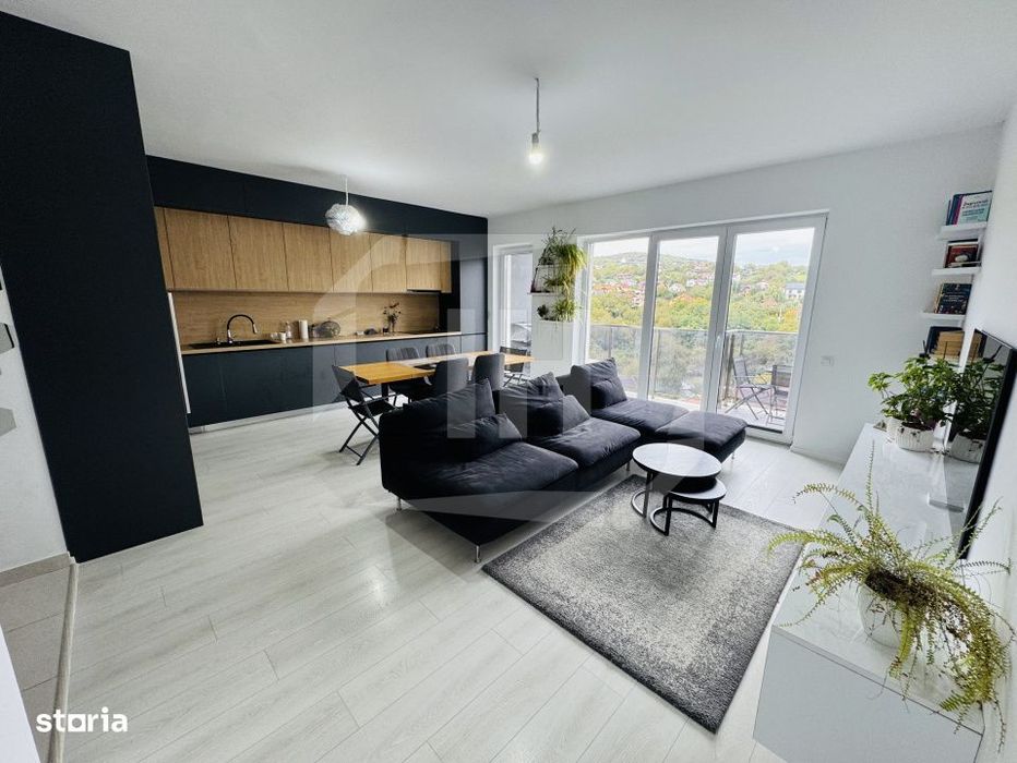 Penthouse de 94 mp utili si 38 mp de terasa, la cheie, in bloc nou!