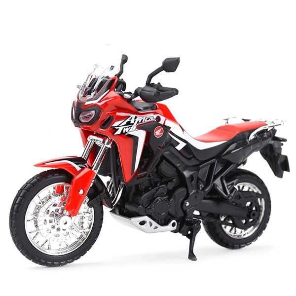 HONDA Africa Twin DCT мотор DAKAR - мащаб 1:18 на Maisto нов в кутия