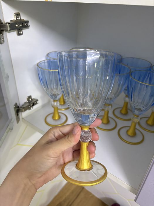 Бокалы для сока  11штук 4000тг