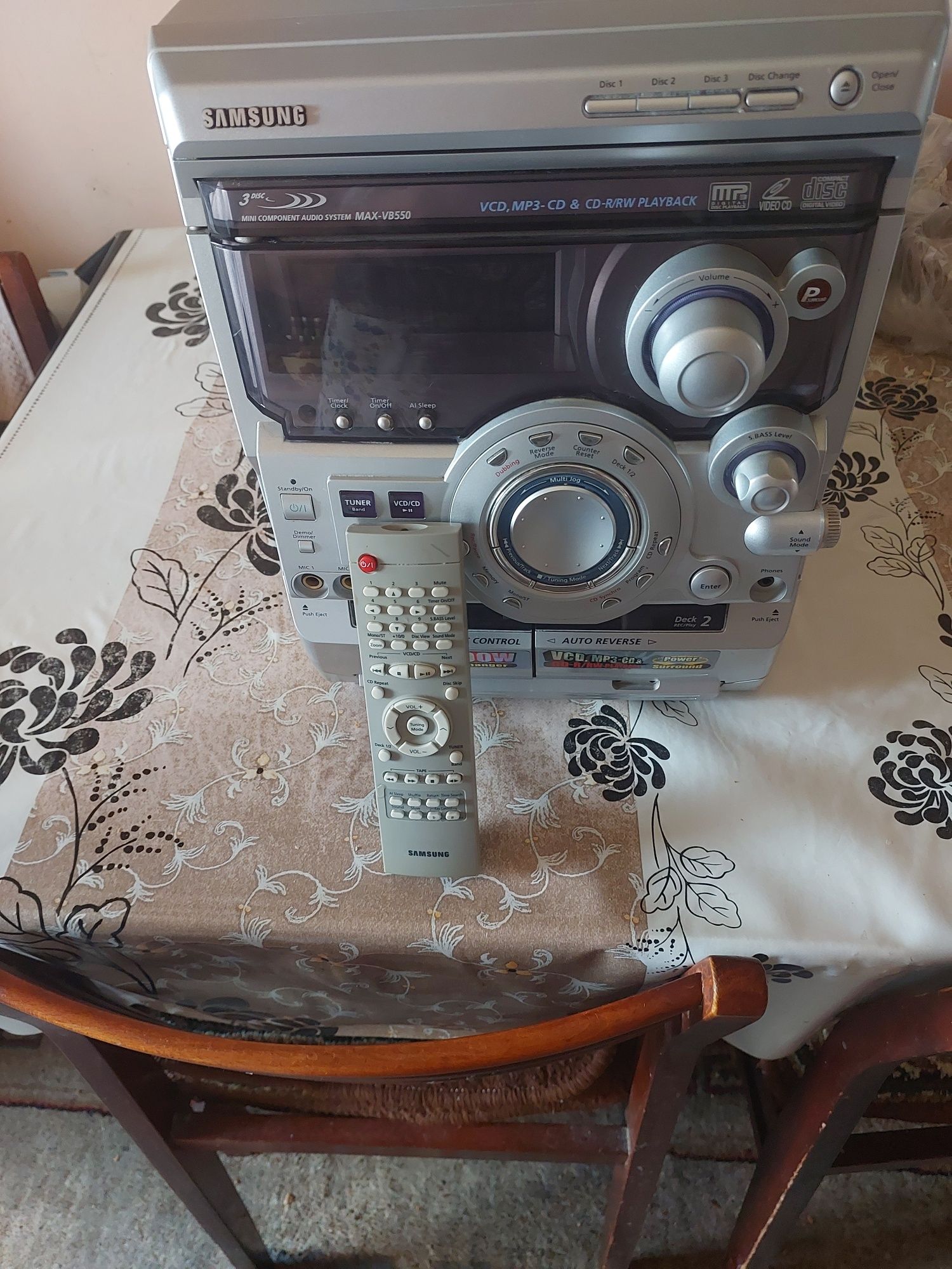 Музыкальный центр Samsung MAX -VB 550