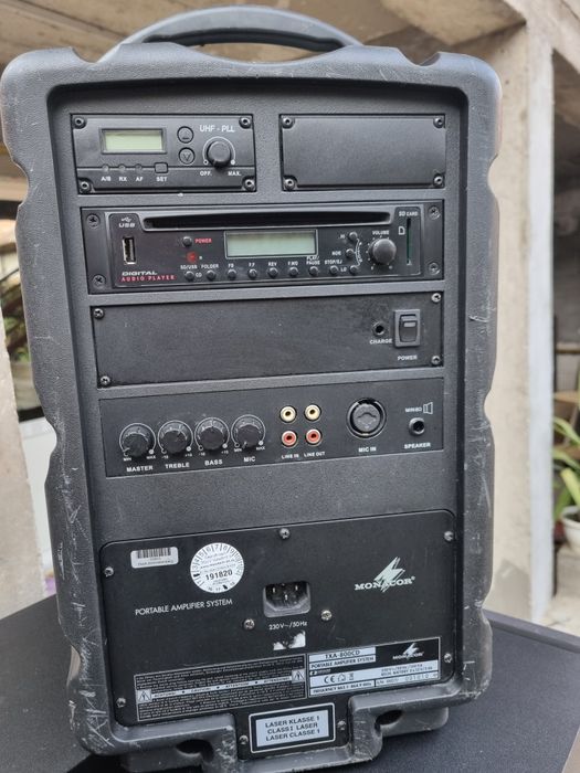 Boxa Activa portabilă Monacor TXA-800 CD